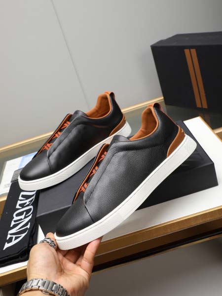 2025年4月11日入荷新品ZEGNAカジュアルシューズ/スニーカー｜メンズ革靴本革製ギフト/誕生日/TL工場