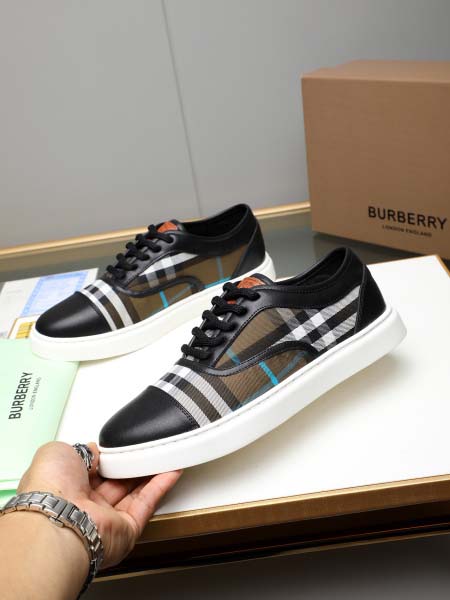 2025年4月11日入荷新品burberryカジュアルシューズ/スニーカー｜メンズ革靴本革製ギフト/誕生日/TL工場