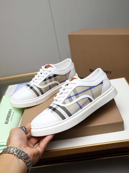 2025年4月11日入荷新品burberryカジュアルシューズ/スニーカー｜メンズ革靴本革製ギフト/誕生日/TL工場