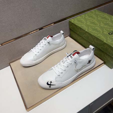 2025年4月11日入荷新品Gucciカジュアルシューズ/スニーカー｜メンズ革靴本革製ギフト/誕生日/TL工場