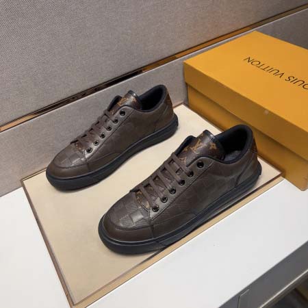 2025年4月11日入荷新品Louis Vuittonカジュアルシューズ/スニーカー｜メンズ革靴本革製ギフト/誕生日/TL工場