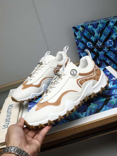 2025年4月11日入荷新品Louis Vuittonカジュアルシューズ/スニーカー｜メンズ革靴本革製ギフト/誕生日/TL工場