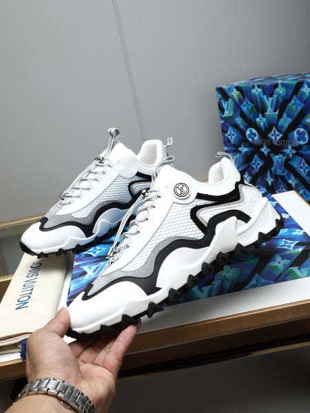 2025年4月11日入荷新品Louis Vuittonカジュアルシューズ/スニーカー｜メンズ革靴本革製ギフト/誕生日/TL工場