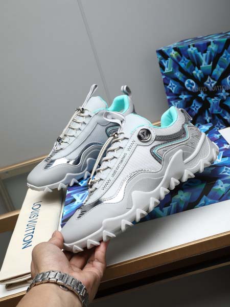 2025年4月11日入荷新品Louis Vuittonカジュアルシューズ/スニーカー｜メンズ革靴本革製ギフト/誕生日/TL工場