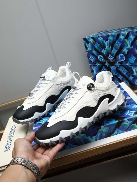 2025年4月11日入荷新品Louis Vuittonカジュアルシューズ/スニーカー｜メンズ革靴本革製ギフト/誕生日/TL工場