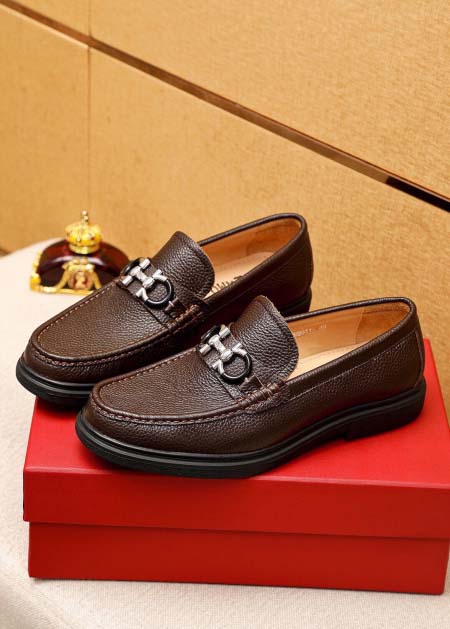 2025年4月11日入荷新品Ferragamoカジュアルシューズ/スニーカー｜メンズ革靴本革製ギフト/誕生日/TL工場