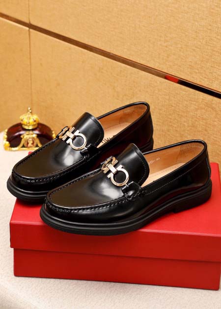 2025年4月11日入荷新品Ferragamoカジュアルシューズ/スニーカー｜メンズ革靴本革製ギフト/誕生日/TL工場