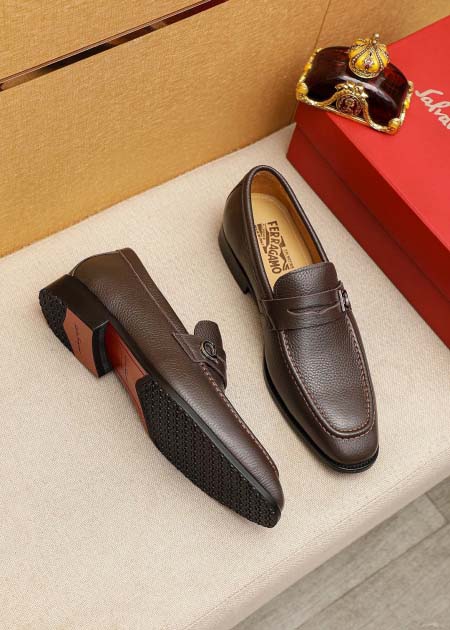 2025年4月11日入荷新品Ferragamoカジュアルシューズ/スニーカー｜メンズ革靴本革製ギフト/誕生日/TL工場