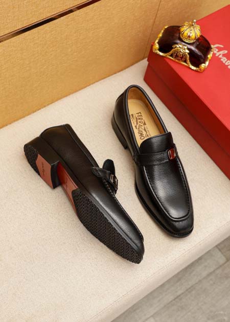 2025年4月11日入荷新品Ferragamoカジュアルシューズ/スニーカー｜メンズ革靴本革製ギフト/誕生日/TL工場