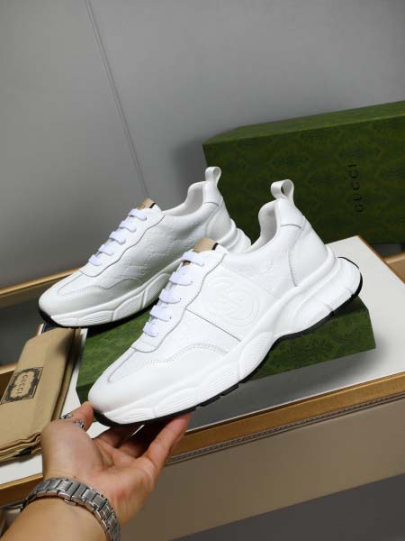 2025年4月11日入荷新品Gucciカジュアルシューズ/スニーカー｜メンズ革靴本革製ギフト/誕生日/TL工場