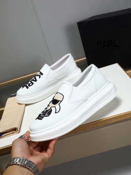 2025年4月11日入荷新品karl lagerfeldカジュアルシューズ/スニーカー｜メンズ革靴本革製ギフト/誕生日/TL工場