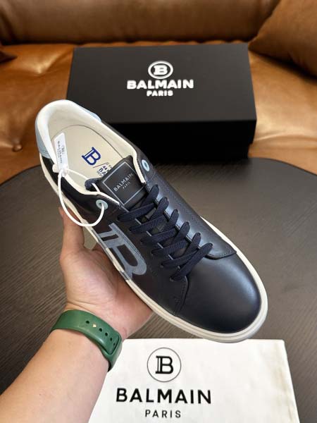 2025年4月11日入荷新品BALMAINカジュアルシューズ/スニーカー｜メンズ革靴本革製ギフト/誕生日/TL工場