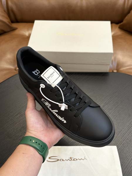 2025年4月11日入荷新品BALMAINカジュアルシューズ/スニーカー｜メンズ革靴本革製ギフト/誕生日/TL工場