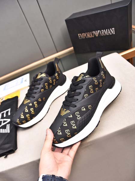 2025年4月11日入荷新品Armaniカジュアルシューズ/スニーカー｜メンズ革靴本革製ギフト/誕生日/TL工場