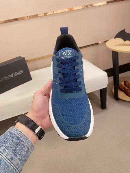 2025年4月11日入荷新品Armaniカジュアルシューズ/スニーカー｜メンズ革靴本革製ギフト/誕生日/TL工場