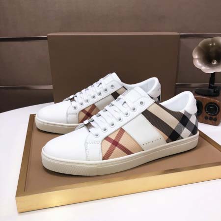 2025年4月11日入荷新品burberryカジュアルシューズ/スニーカー｜メンズ革靴本革製ギフト/誕生日/TL工場
