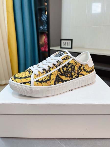 2025年4月11日入荷新品Versaceカジュアルシューズ/スニーカー｜メンズ革靴本革製ギフト/誕生日/TL工場