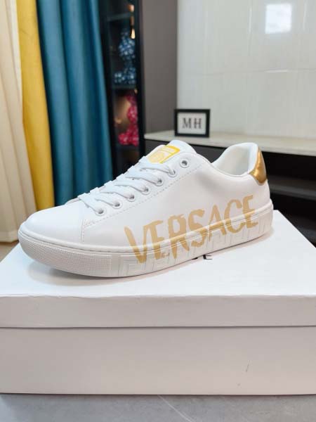2025年4月11日入荷新品Versaceカジュアルシューズ/スニーカー｜メンズ革靴本革製ギフト/誕生日/TL工場