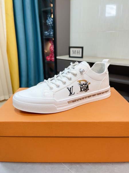 2025年4月11日入荷新品Louis Vuittonカジュアルシューズ/スニーカー｜メンズ革靴本革製ギフト/誕生日/TL工場
