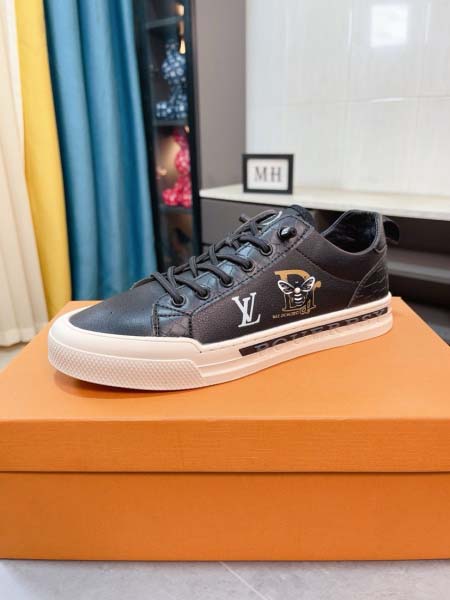 2025年4月11日入荷新品Louis Vuittonカジュアルシューズ/スニーカー｜メンズ革靴本革製ギフト/誕生日/TL工場