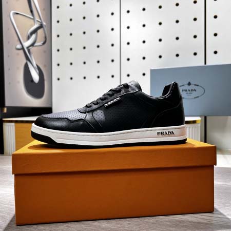 2025年4月11日入荷新品Pradaカジュアルシューズ/スニーカー｜メンズ革靴本革製ギフト/誕生日/TL工場
