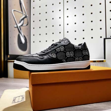 2025年4月11日入荷新品Gucciカジュアルシューズ/スニーカー｜メンズ革靴本革製ギフト/誕生日/TL工場
