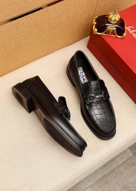 2025年4月11日入荷新品Ferragamoカジュアルシューズ/スニーカー｜メンズ革靴本革製ギフト/誕生日/TL工場