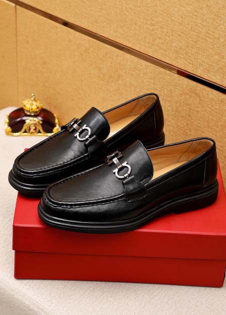 2025年4月11日入荷新品Ferragamoカジュアルシューズ/スニーカー｜メンズ革靴本革製ギフト/誕生日/TL工場