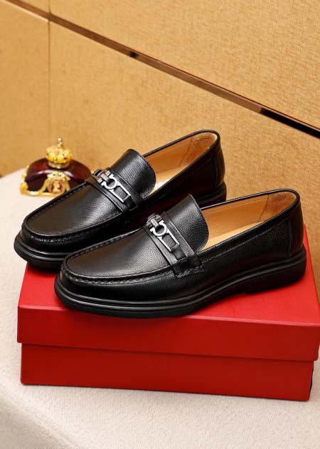 2025年4月11日入荷新品Ferragamoカジュアルシューズ/スニーカー｜メンズ革靴本革製ギフト/誕生日/TL工場