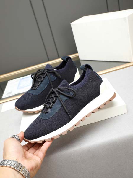 2025年4月11日入荷新品Brunello Cucinelliカジュアルシューズ/スニーカー｜メンズ革靴本革製ギフト/誕生日/TL工場