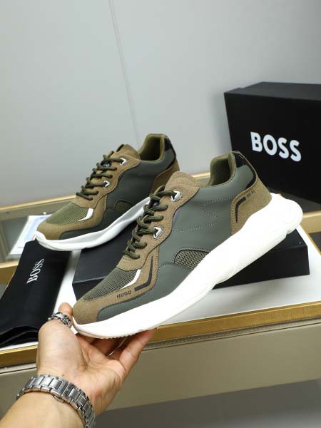 2025年4月11日入荷新品Bossカジュアルシューズ/スニーカー｜メンズ革靴本革製ギフト/誕生日/TL工場