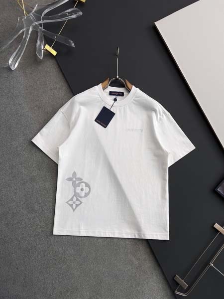 2025年4月13日入荷春夏 新作Louis Vuitton半袖 tシャツ高級なプレゼント/誕生日プレゼント/高品質/メンツ/記念品/ wenzhou工場