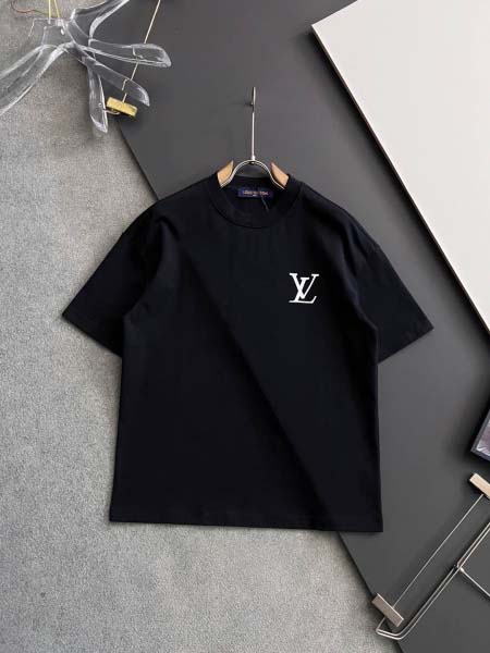 2025年4月13日入荷春夏 新作Louis Vuitton半袖 tシャツ高級なプレゼント/誕生日プレゼント/高品質/メンツ/記念品/ wenzhou工場