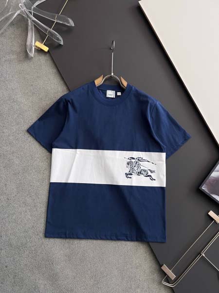 2025年4月13日入荷春夏 新作 burberry 半袖 Tシャツ高級なプレゼント/誕生日プレゼント/高品質/メンツ/記念品/ wenzhou工場