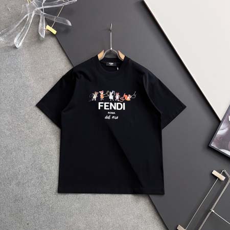 2025年4月13日入荷春夏 新作Fendi半袖 tシャツ高級なプレゼント/誕生日プレゼント/高品質/メンツ/記念品/ wenzhou工場