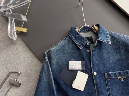 2025年4月13日入荷春夏 新作Pradaジャケット高級なプレゼント/誕生日プレゼント/高品質/メンツ/記念品/ wenzhou工場