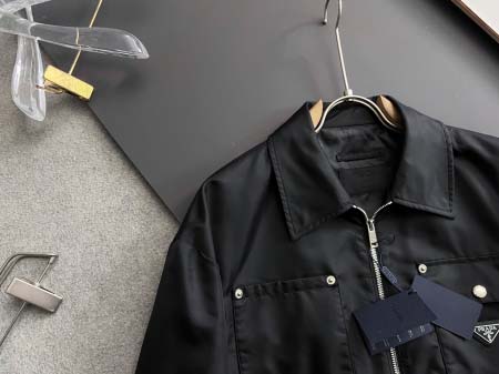 2025年4月13日入荷春夏 新作Pradaジャケット高級なプレゼント/誕生日プレゼント/高品質/メンツ/記念品/ wenzhou工場
