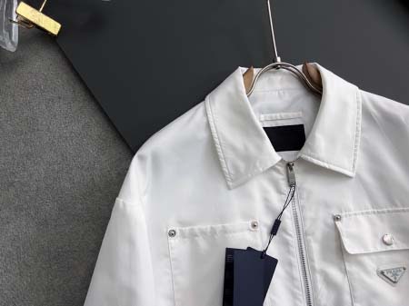 2025年4月13日入荷春夏 新作Pradaジャケット高級なプレゼント/誕生日プレゼント/高品質/メンツ/記念品/ wenzhou工場