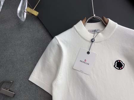2025年4月13日入荷春夏 新作Monclerニットの半袖高級なプレゼント/誕生日プレゼント/高品質/メンツ/記念品/ wenzhou工場