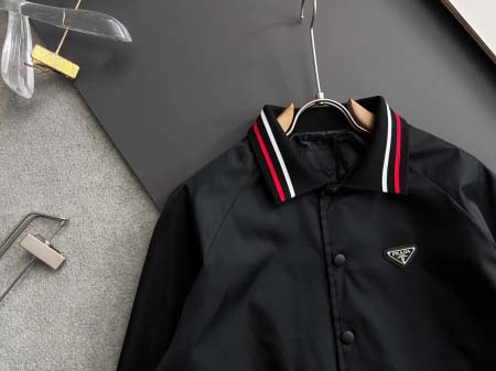 2025年4月14日入荷春夏 新作Pradaジャケット高級なプレゼント/誕生日プレゼント/高品質/メンツ/記念品/ wenzhou工場