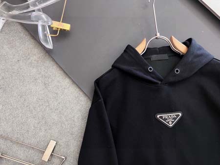 2025年4月14日入荷春夏 新作Pradaパーカー高級なプレゼント/誕生日プレゼント/高品質/メンツ/記念品/ wenzhou工場