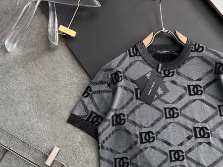 2025年4月14日入荷春夏 新作D&Gニットの半袖高級なプレゼント/誕生日プレゼント/高品質/メンツ/記念品/ wenzhou工場