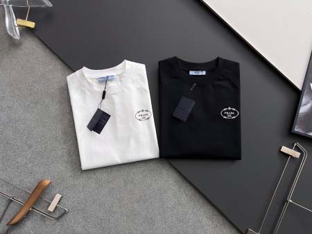 2025年4月14日入荷春夏 新作Prada半袖 tシャツ高級なプレゼント/誕生日プレゼント/高品質/メンツ/記念品/ wenzhou工場