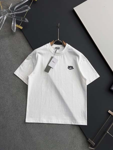 2025年4月14日入荷春夏 新作Christian Dior半袖 tシャツ高級なプレゼント/誕生日プレゼント/高品質/メンツ/記念品/ wenzhou工場