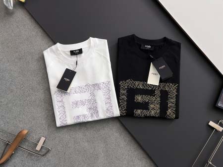2025年4月14日入荷春夏 新作Fendi半袖 tシャツ高級なプレゼント/誕生日プレゼント/高品質/メンツ/記念品/ wenzhou工場