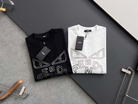 2025年4月14日入荷春夏 新作Fendi半袖 tシャツ高級なプレゼント/誕生日プレゼント/高品質/メンツ/記念品/ wenzhou工場
