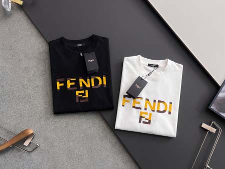 2025年4月14日入荷春夏 新作Fendi半袖 tシャツ高級なプレゼント/誕生日プレゼント/高品質/メンツ/記念品/ wenzhou工場