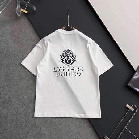 2025年4月14日入荷春夏 新作Louis Vuitton半袖 tシャツ高級なプレゼント/誕生日プレゼント/高品質/メンツ/記念品/ wenzhou工場