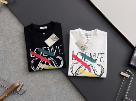 2025年4月14日入荷春夏 新作LOEWE半袖 tシャツ高級なプレゼント/誕生日プレゼント/高品質/メンツ/記念品/ wenzhou工場