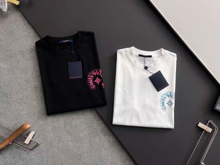 2025年4月14日入荷春夏 新作Louis Vuitton半袖 tシャツ高級なプレゼント/誕生日プレゼント/高品質/メンツ/記念品/ wenzhou工場